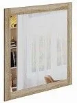 Зеркало настенное Сириус, 78х78 см, дуб сонома | изображение 2