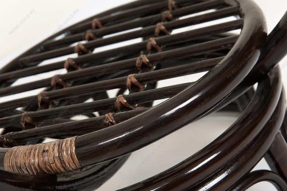 Столик журнальный со стеклом BENOA 5005 Античный коричневый | изображение 1