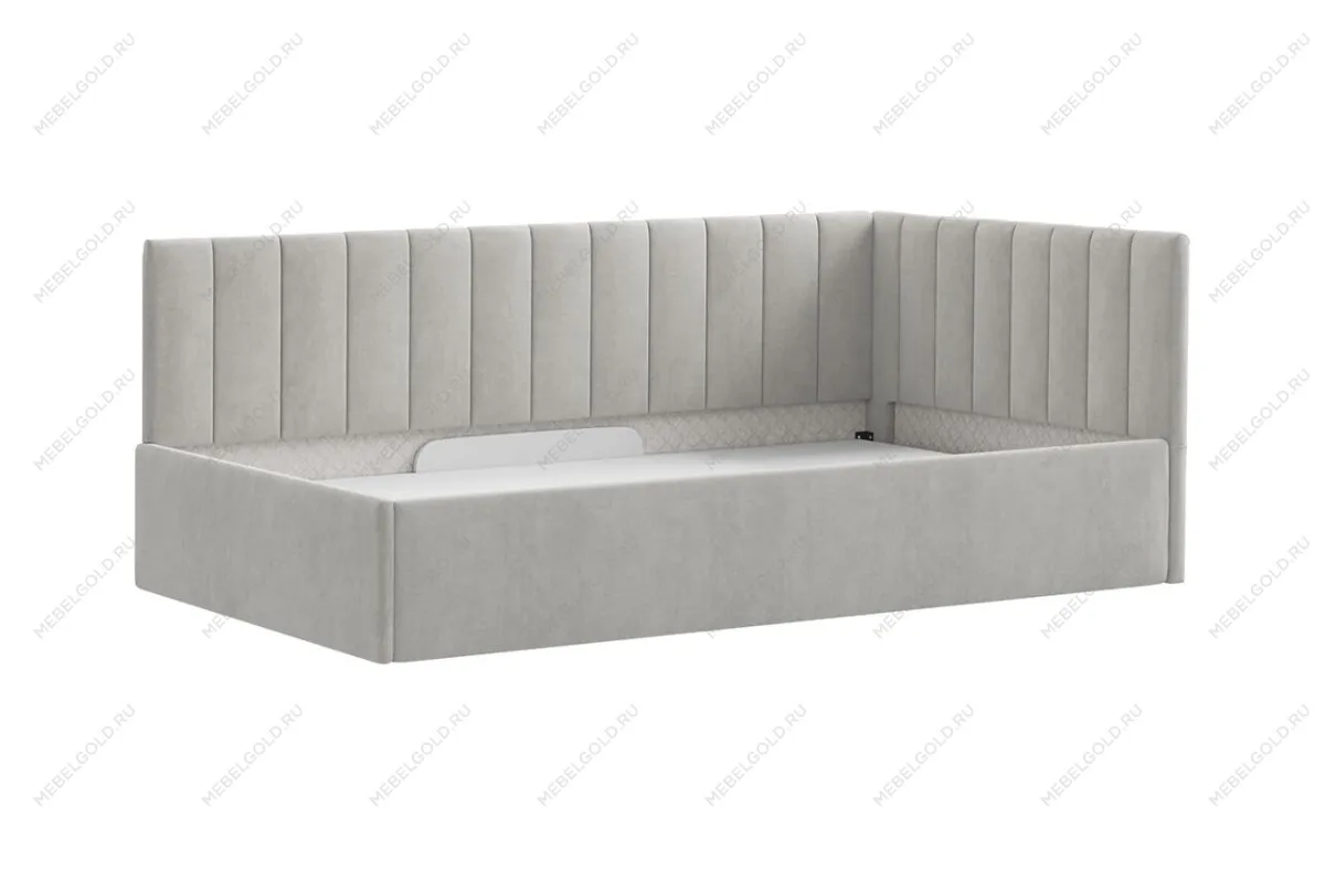 Кровать Сингл 120 угловая с подъемником. Цвет SIMPLE 29 | изображение 2