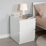 МАЛЬТА тумба ИКЕА / IKEA 2 ящика 40х54 белая | изображение 5