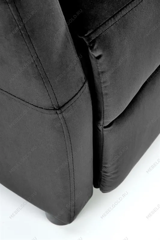 Кресло Halmar FELIPE 2 раскладное (черный/венге) | изображение 9