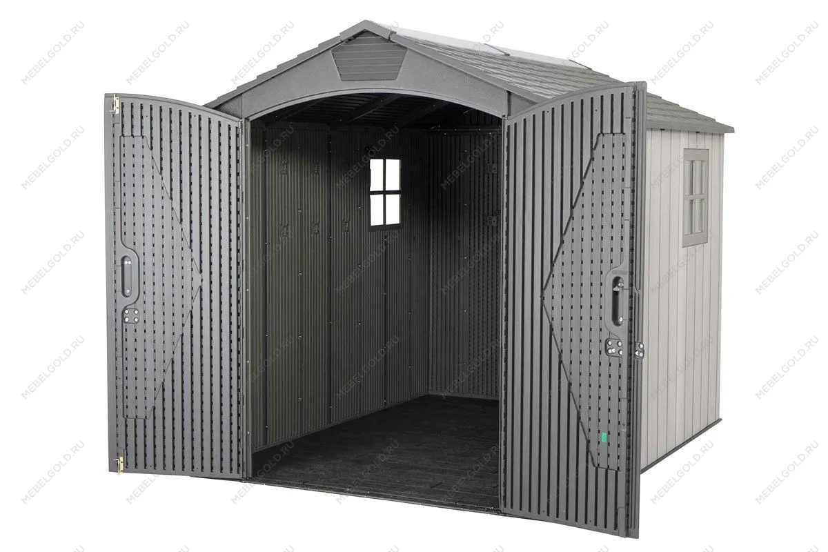Сарай пластиковый WoodLook 7*9.5 | изображение 9