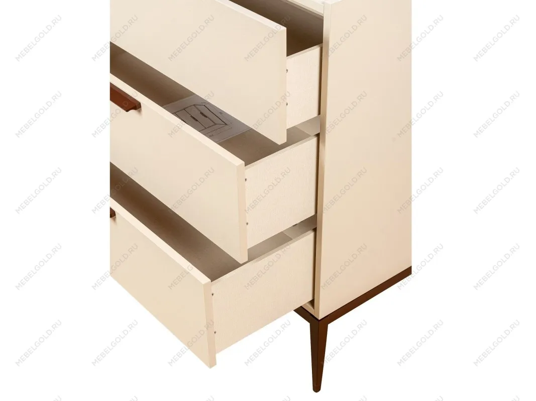 Комод 3 ящика MARANTA (Кремовый) | изображение 3