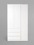 Шкаф распашной Варма СТОР, 123х57х222 см, белый | изображение 8