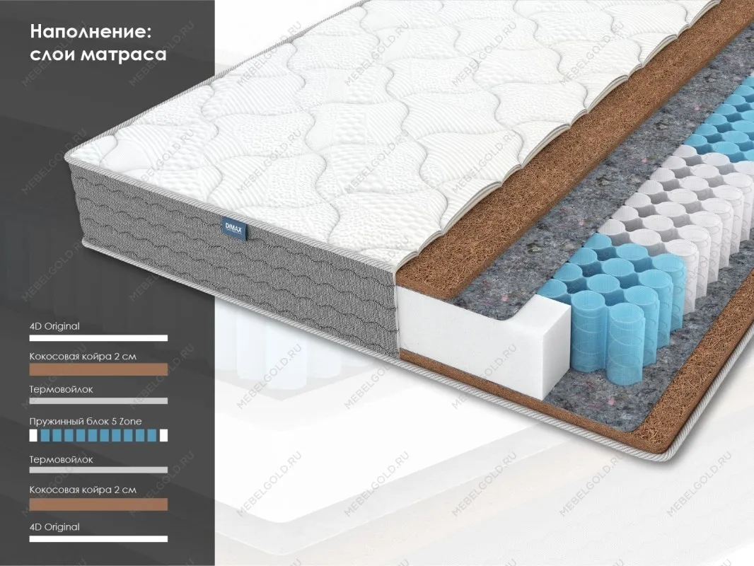 Матрас ОК хард 120х190 | изображение 1