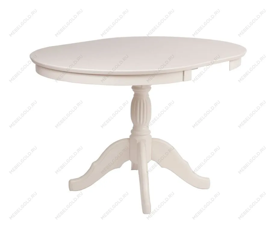 Стол обеденный Лилия-0090 (слоновая кость 9001) | изображение 1