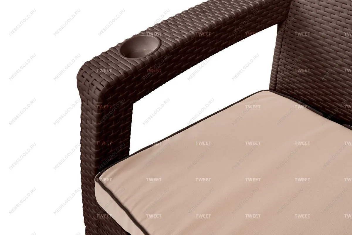 Диван 2-х местный Tweet, венге | изображение 5