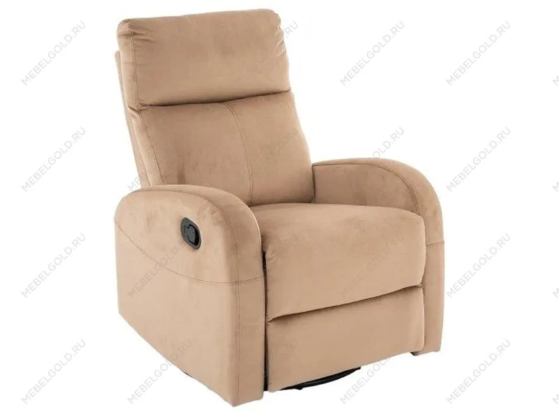Кресло Signal OLIMP Velvet Bluvel 28 раскладное (бежевый)