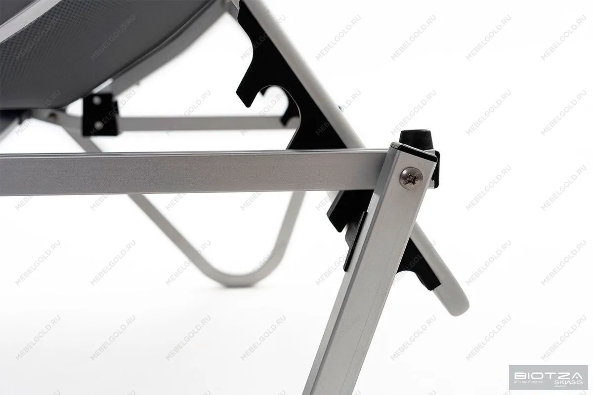 Шезлонг Hera алюминиевый, антрацит | изображение 8