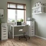 Стол письменный Ингар, 140х75х55 см, белый | изображение 5