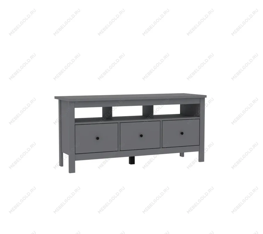 САГА тумба 3 ящика серая | изображение 3