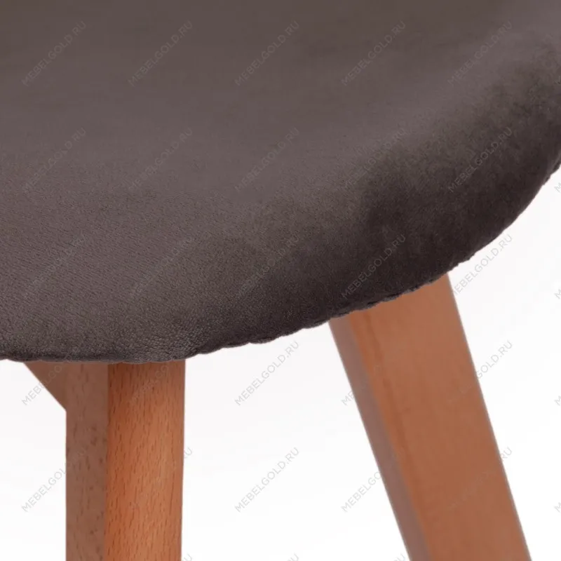 Стул CINDY SOFT (mod. C1021F1) серый (HLR 24)/натуральный | изображение 6