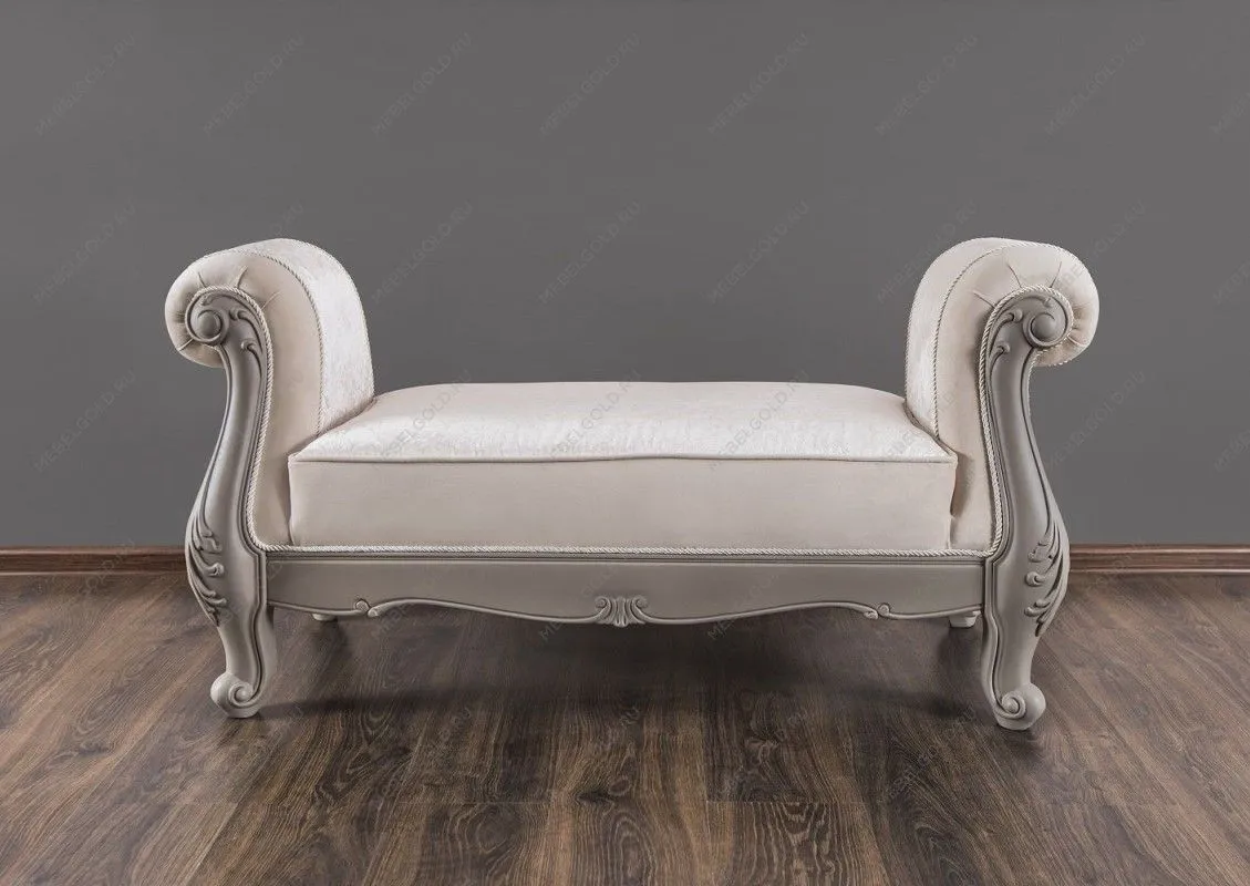 Оттоманка Мокко с двумя подлокотниками серый камень | изображение 5