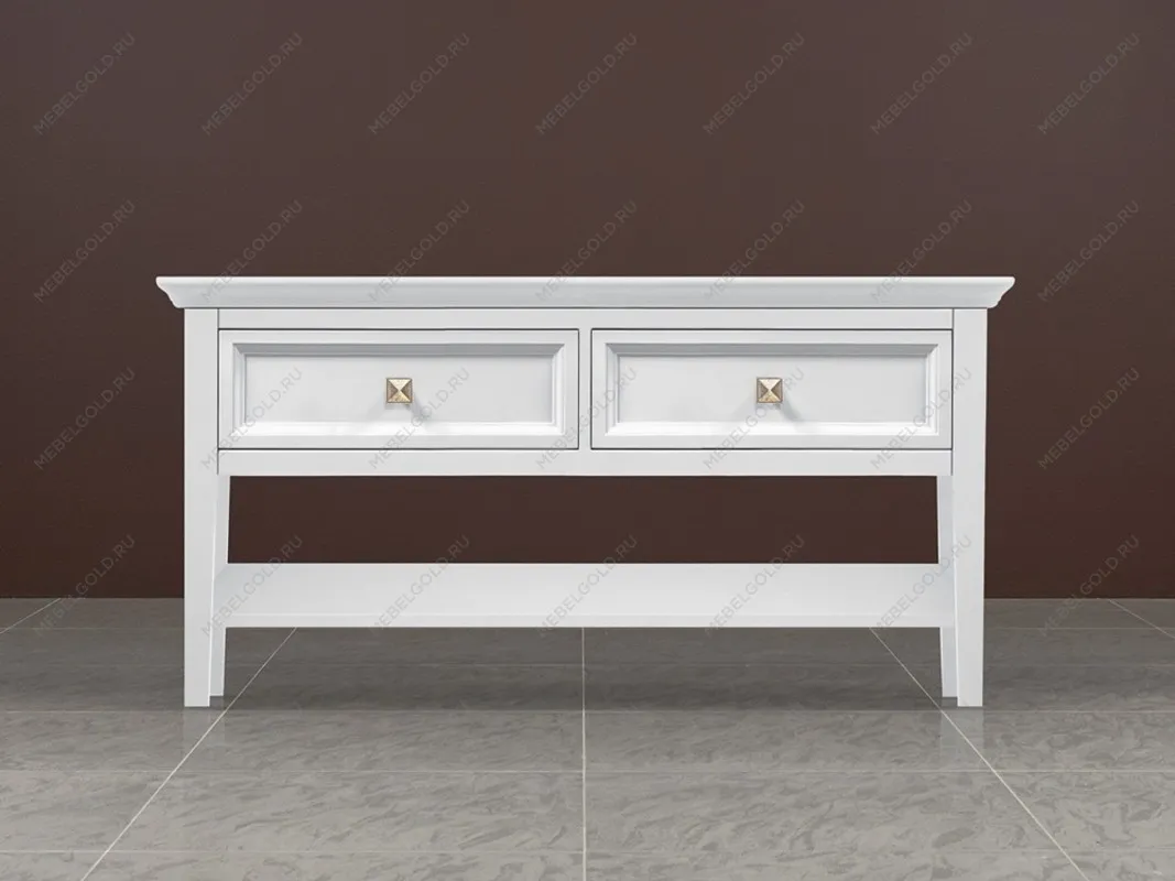 Столик журнальный 4 ящика Manhattan (Белый) | изображение 1