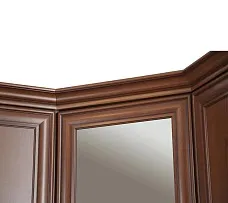 Шкаф угловой Кентаки SZFN5D каштан