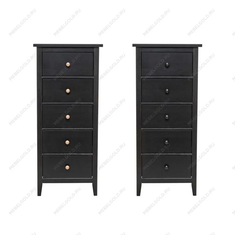 Комод Мира 05 (черный) | изображение 1
