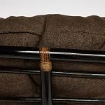 Кресло-качалка Papasan с подушкой Античный коричневый/коричневый | изображение 2