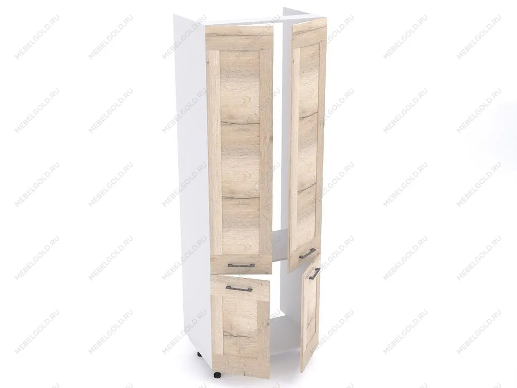 Пенал П-2, Дублин (800*570*2406) Дуб галифакс белый, 21672 | изображение 1