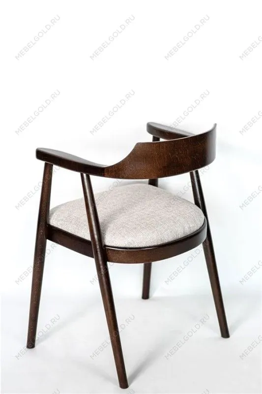 Полукресло венское Mercurius (темный орех орех/ткань Тесла 01) | изображение 2
