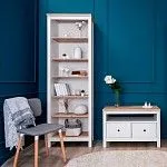 САГА стеллаж 70 белый/ясень | изображение 5