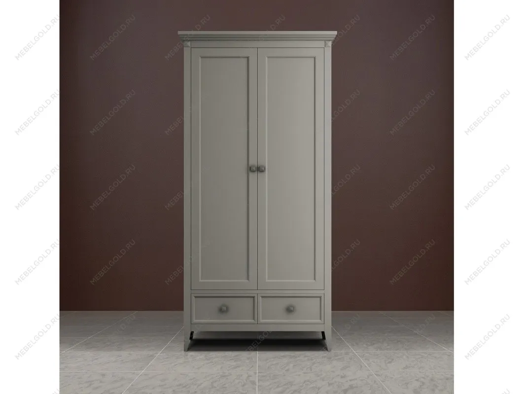 Шкаф двухстворчатый Manhattan (Серый) | изображение 3