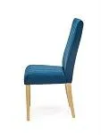 Стул кухонный Halmar DIEGO 3 Monolith 77 (темно-синий/дуб медовый) | изображение 1
