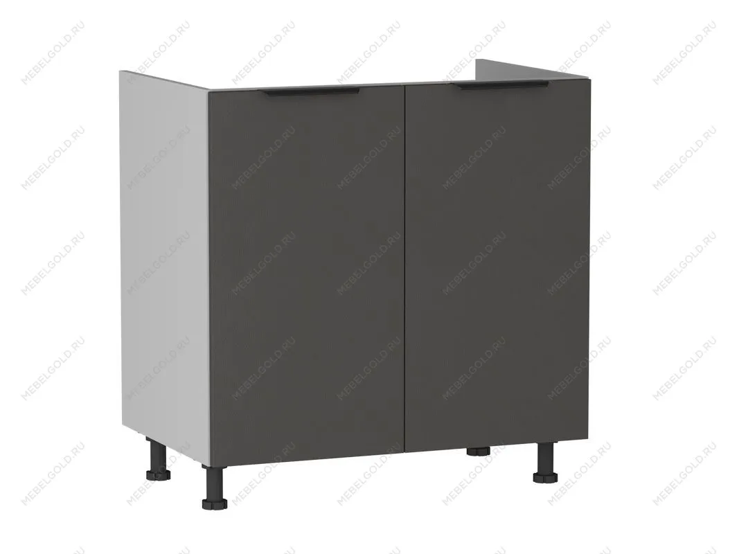 Стол под мойку СМ-80, Ватель (800*520*820) Экокожа Серый, 23311