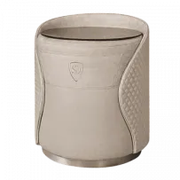 Пуф-тумба Беж (новабук) серебро Sweet dreams PS-101