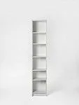 Стеллаж Варма, 6 полок, 38х198х28 см, белый | изображение 5