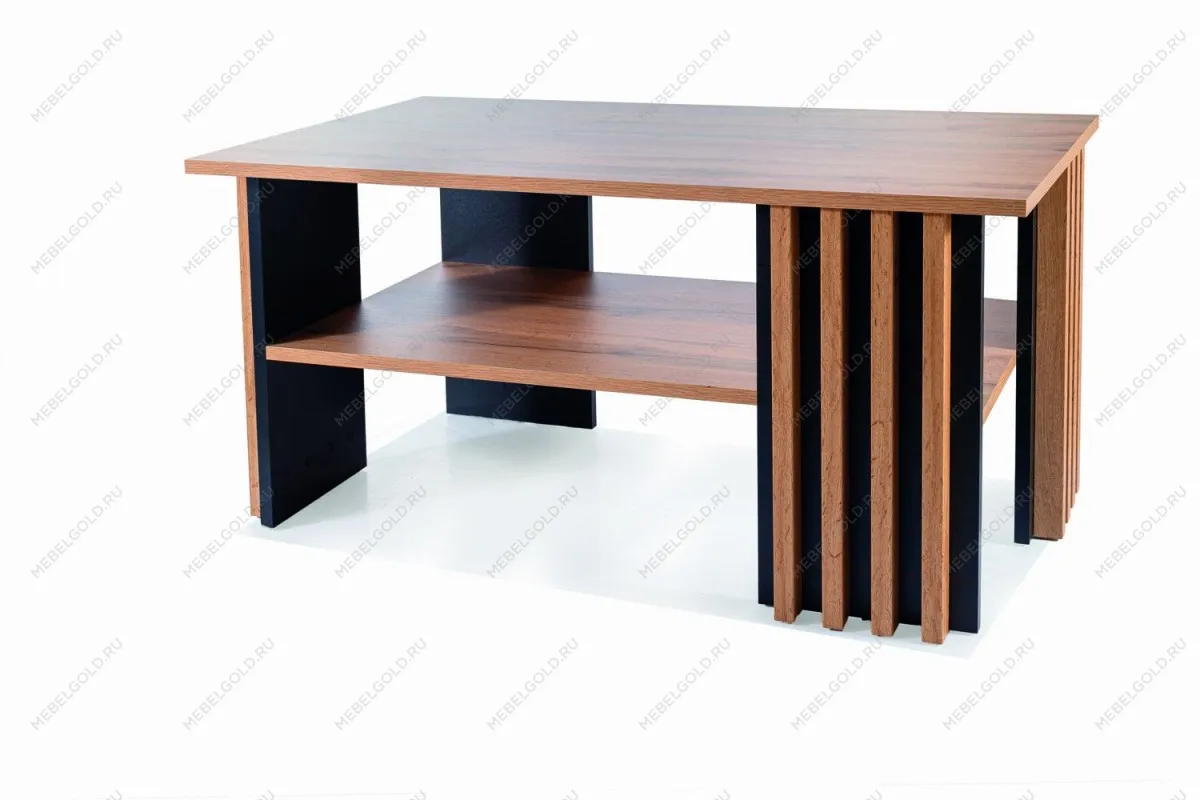 Стол журнальный Signal EVITA (дуб артизан/черный)