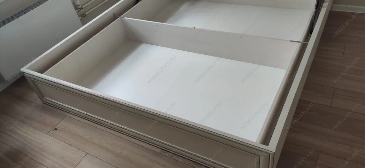 Кровать Тиффани 180 с подъемным механизмом вудлайн кремовый | изображение 6