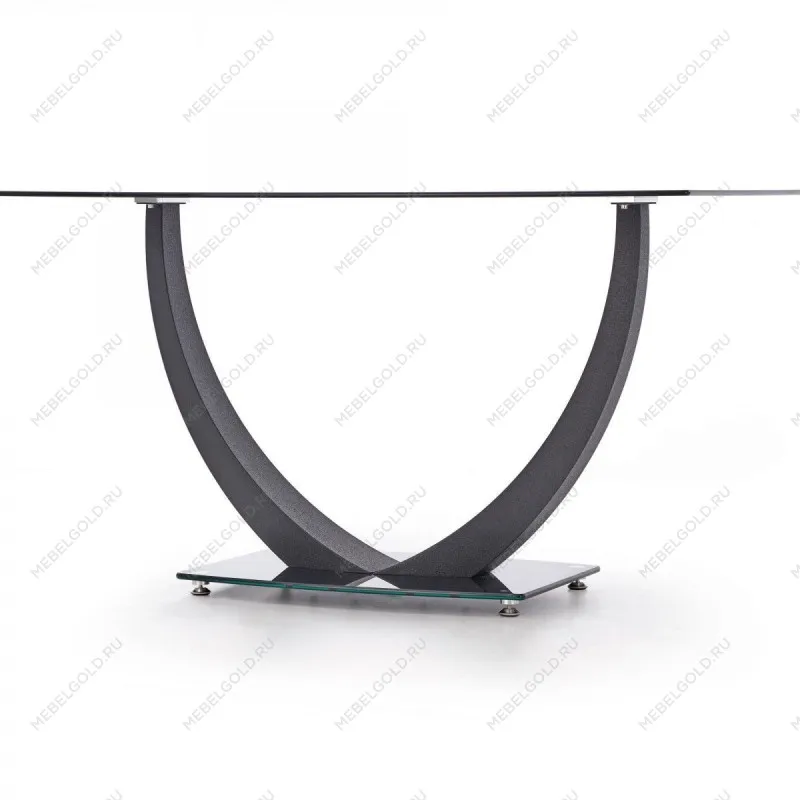 Стол обеденный Halmar ANTON (черный) | изображение 3