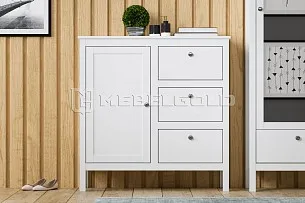 Тумба Ева (Хельга) KOM1D3S/95 белый