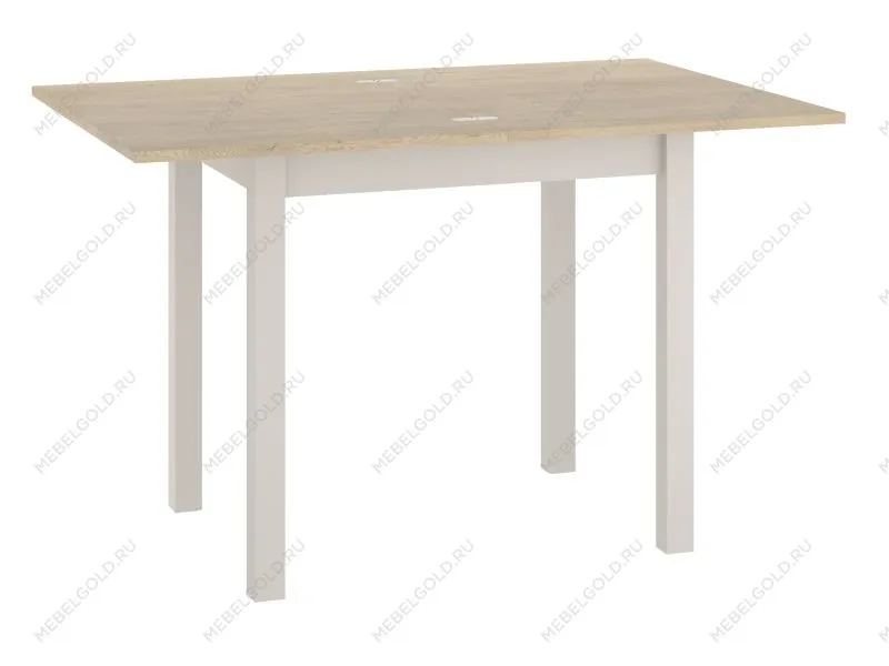 Стол обеденный Signal FLIP 80 раскладной (дуб кремона/кашемир)