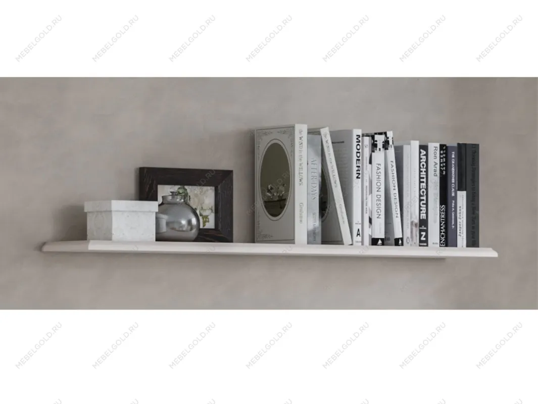 Лобня - Полка Стилиус POL100 (Лиственница сибирская) | изображение 1