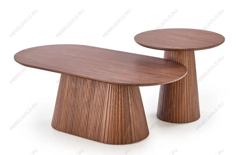 Стол журнальный Halmar GISELA S (орех) | изображение 2