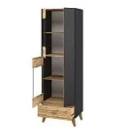 Шкаф комбинированный Сканди МН-036-10 Графит | изображение 1