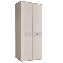 Шкаф 2-х дверный Римини СОЛО (Слоновая кость/Серебро) РМШ2/2(s)