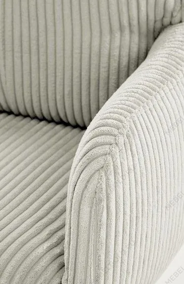 Кресло компьютерное Halmar DUMBO (светло-серый/белый) | изображение 9