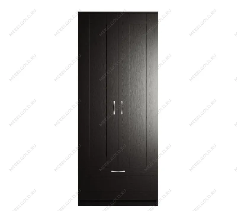 БРИМНЭС / СИРИУС Шкаф ИКЕА / IKEA комбинированный 2 двери и 1 ящик Дуб Венге | изображение 1