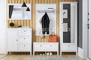 Тумба Ева (Хельга) KOM1D3S/95 белый