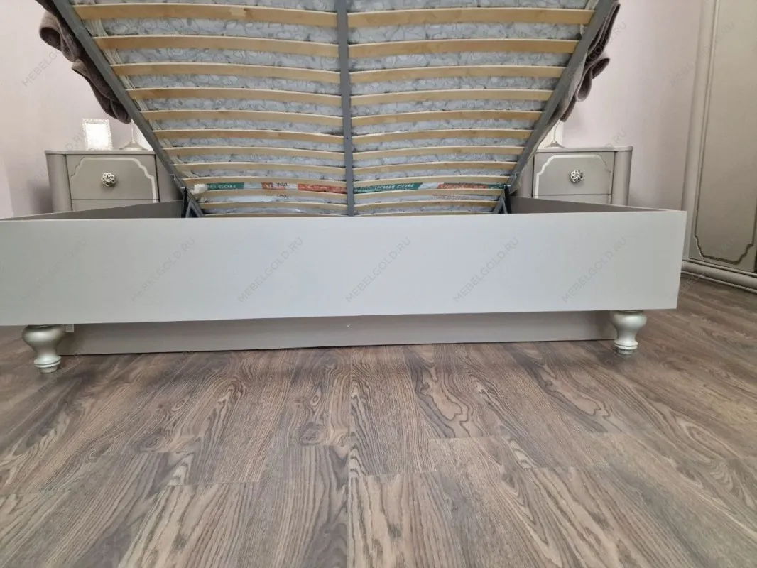 Ящик с подъемным механизмом Лали 180x200 см серый | изображение 5