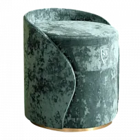 Пуф-тумба Морской бриз (Crush) золото Sweet dreams PS-101