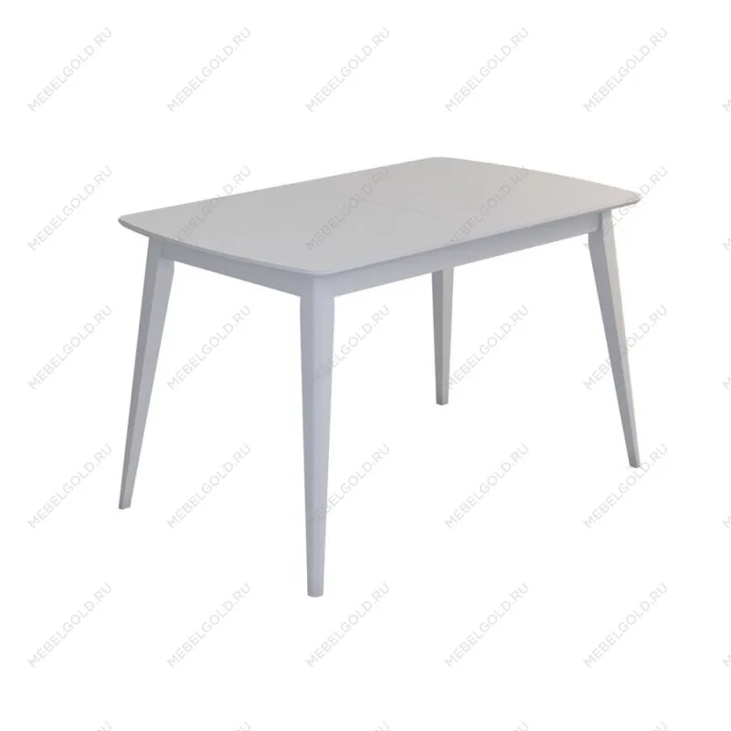 Стол Одиссей-1 (Белый/ноги Белый/шпон Бук) | изображение 1