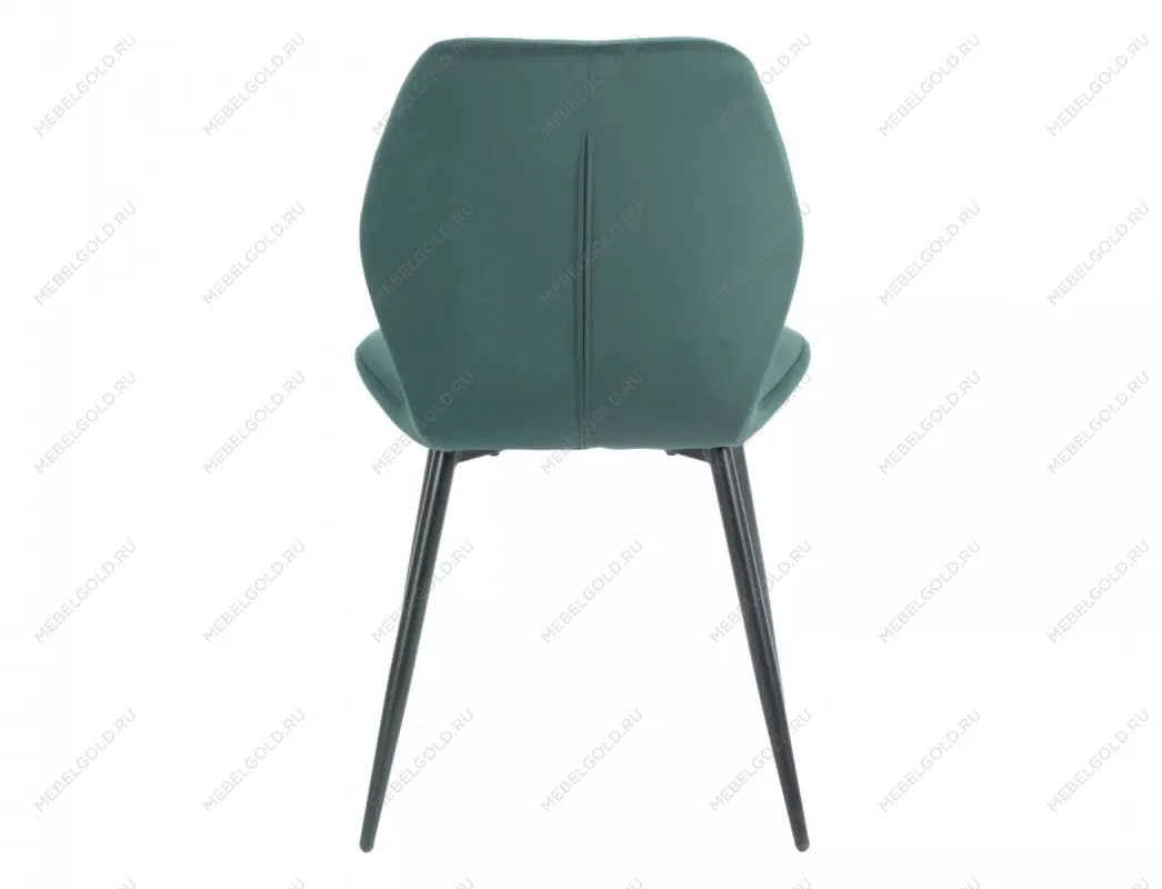 Стул кухонный Signal JAKE Velvet Bluvel 78 (темно-зеленый/черный) | изображение 2