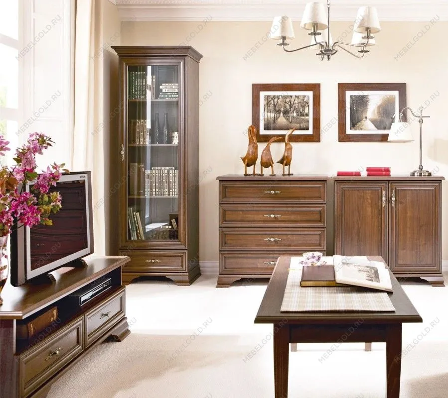 Комод Кентаки KOM4S каштан - Выставка Лобня | изображение 4