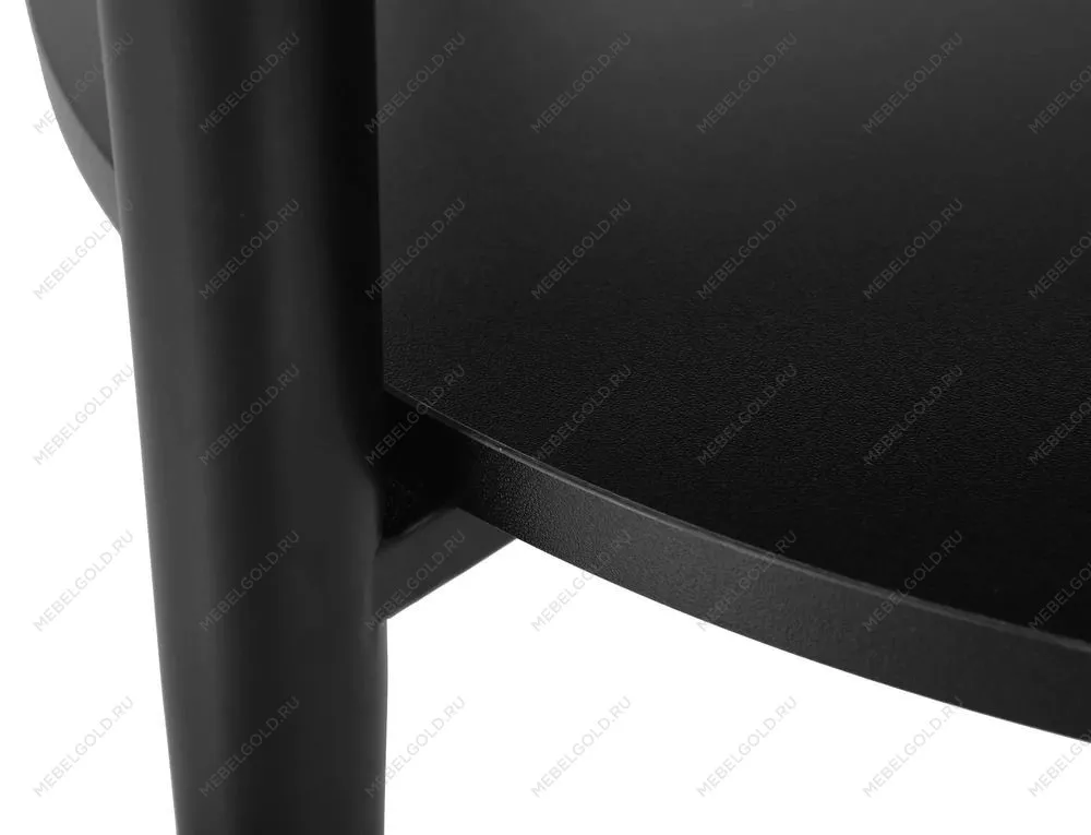 Стол журнальный Signal ELLA B (дуб/черный) 60/45 | изображение 2