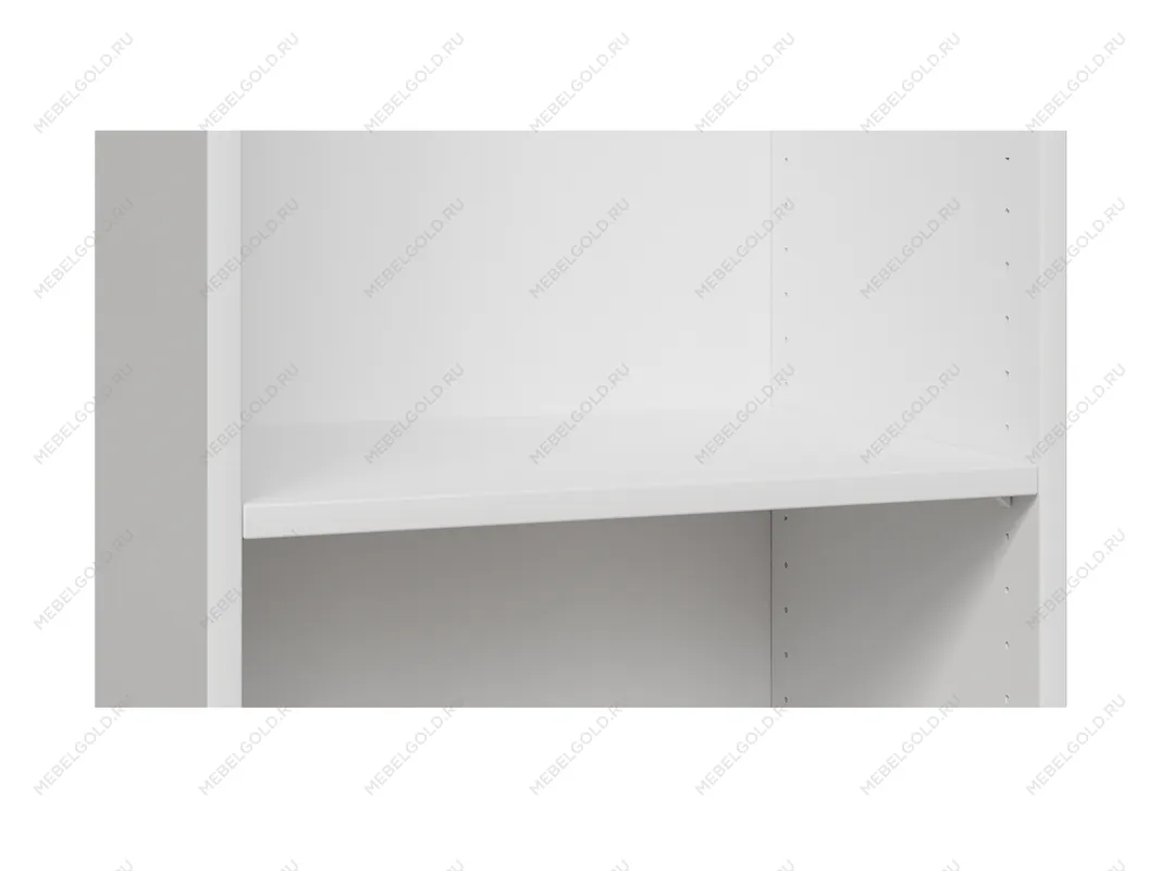 Полка МАКС в узкий однодверный шкаф, ДСП, цвет белый | изображение 1