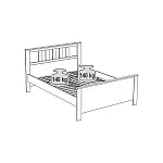 Двуспальная кровать Сага | изображение 12