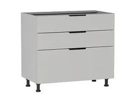 Стол с ящиками СЯ-90 (176/356), Ватель (900*523*820) Экокожа Белый, 23921